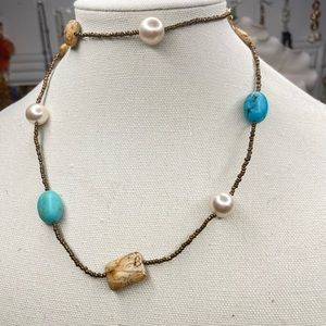 Delicate Seed Bead Necklace